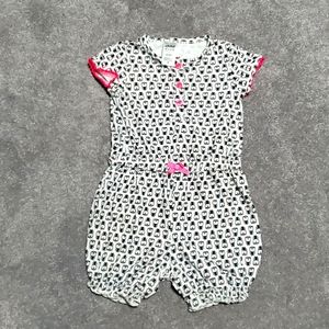 NWOT Child of Mine size 6-9M Pink and White Owl Print Onsie